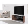 Alphason FW1400C-W Finewoods Corner TV Stand for up to 60&quot; TVs - Walnut