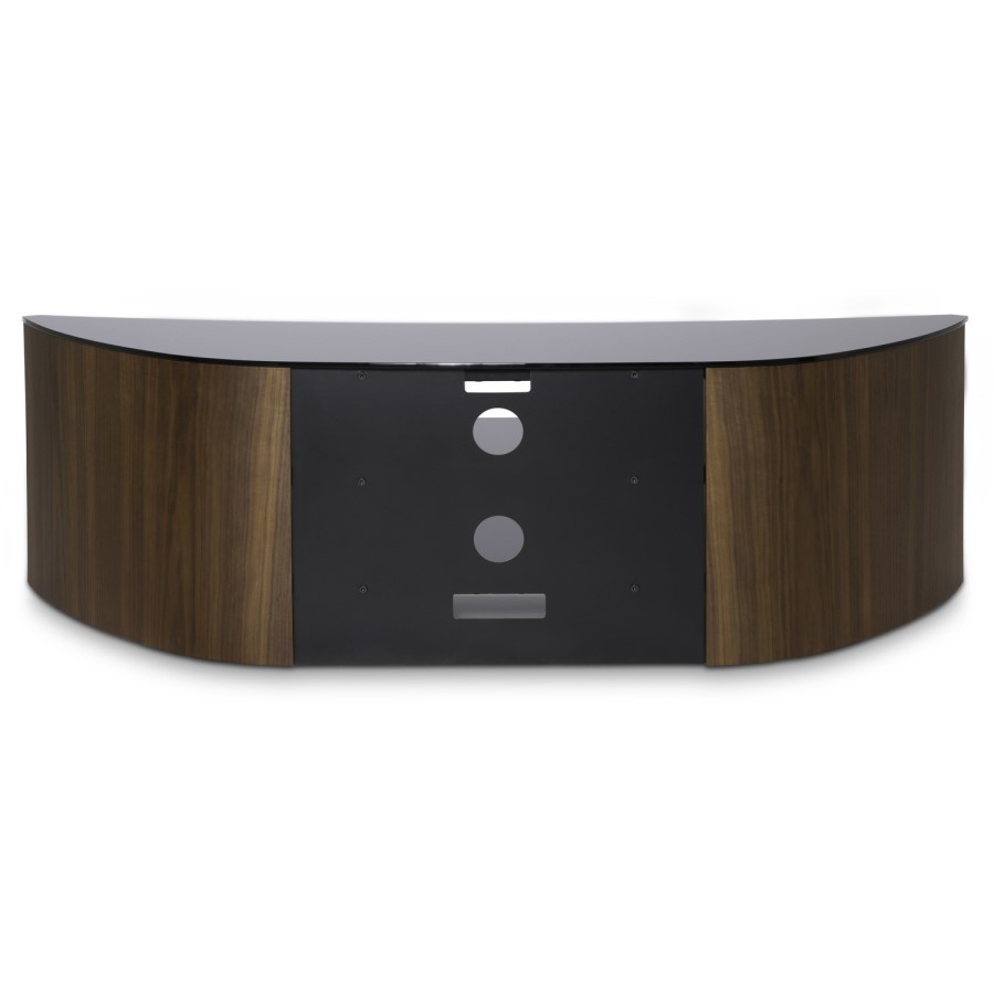 Alphason FW1400C-W Finewoods Corner TV Stand for up to 60" TVs - Walnut