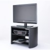 Alphason FW750-BV/B Finewoods 3 Shelf TV Stand for up to 32&quot; TVs - Black/Oak