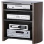 Alphason FW750/4-W/B Finewoods HiFi and TV Stand for up to 37" TVs - Walnut 