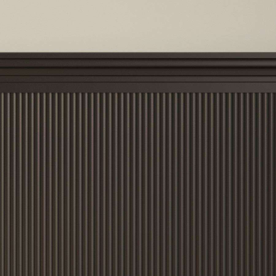 Mini Fluted Paintable Wall Panel - 120cm x 60cm - Delamere