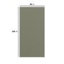 Mini Fluted Paintable Wall Panel - 120cm x 60cm - Delamere