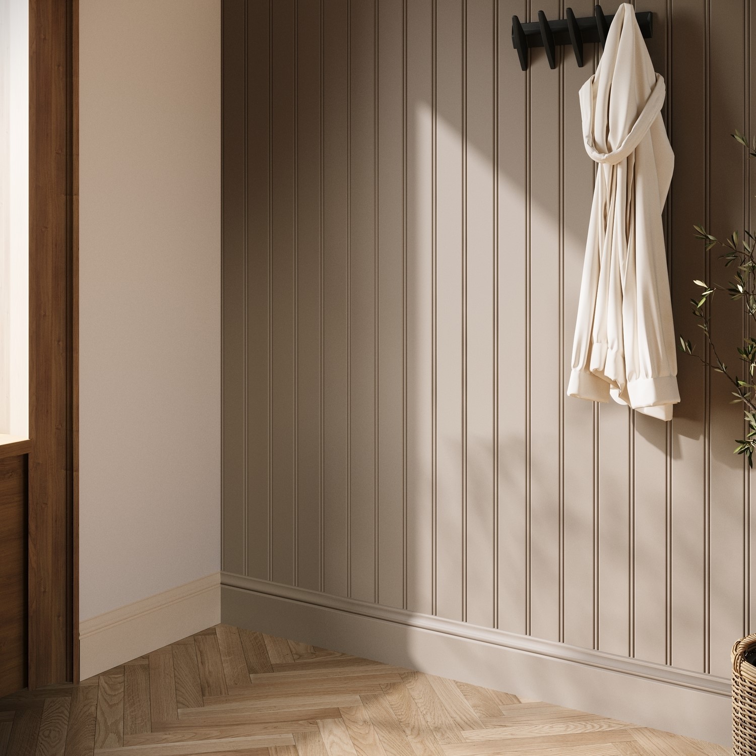 Paintable Tongue & Groove Wall Panel 240cm x 60cm