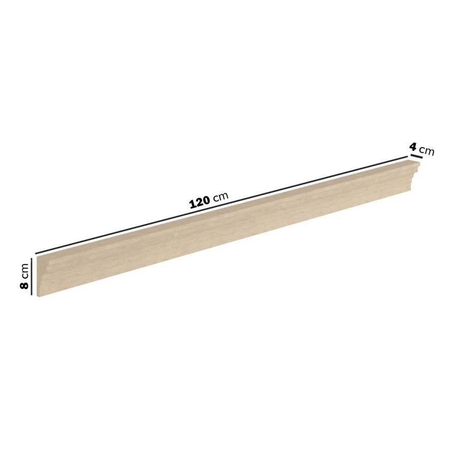 Paintable Dado Rail - 120cm x 80cm - Delamere