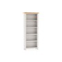 Grey & Solid Oak Two Toned Tall Bookcase - Ferndale