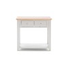 Ferndale Grey &amp; Solid Oak Console Table - Two Tone