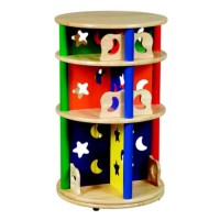 Guidecraft Moon & Stars - Media Storage Carousel