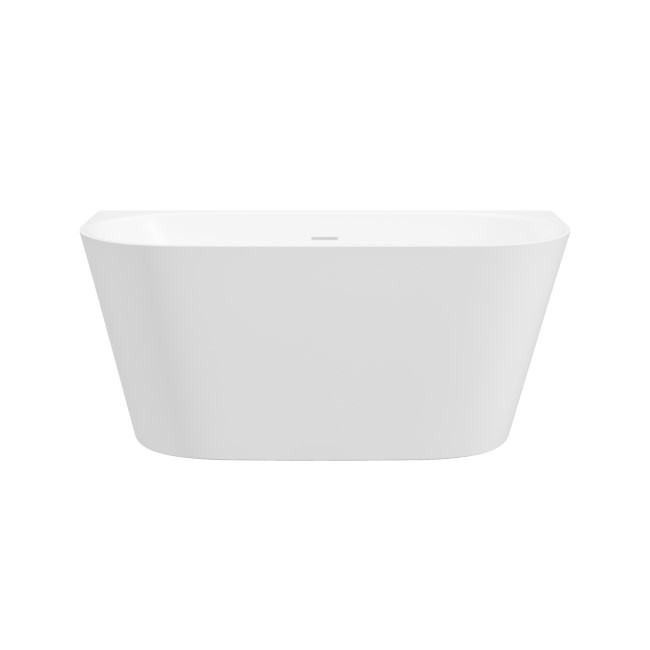 Freestanding Double Ended Back to Wall Bath 1500 x 750mm - Gable