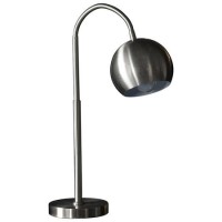 Dallas Desk Lamp with Nickel Effect Finish Dallas Desk Lamp with Nickel Effect Finish