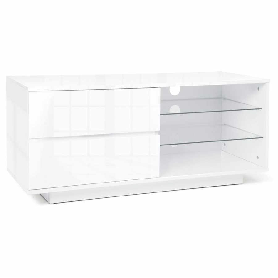 MDA Designs Gallus TV Cabinet in High Gloss White - up to 55 inch
