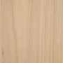 Large Curved Oak Sideboard with Marble Top - Gianna