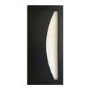 Internal Black Glazed Door with Reeded Glass - Pre-Finished - 1981 x 762 x 35mm - Salerno - XL Joinery