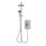 Triton Amore DuElec Brushed Steel Shower 