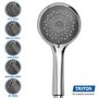 Triton Amore DuElec Brushed Steel Shower 