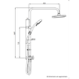 Triton Amore DuElec Brushed Steel Shower 