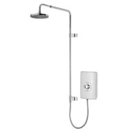 Triton 9.5kW Aspirante UNIQ&reg; Electric Shower - Gloss White Effect