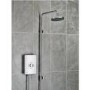 Triton 9.5kW Aspirante UNIQ&reg; Electric Shower - Gloss White Effect