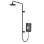Triton 9.5kW Aspirante UNIQ&reg; Electric Shower - Matt Black