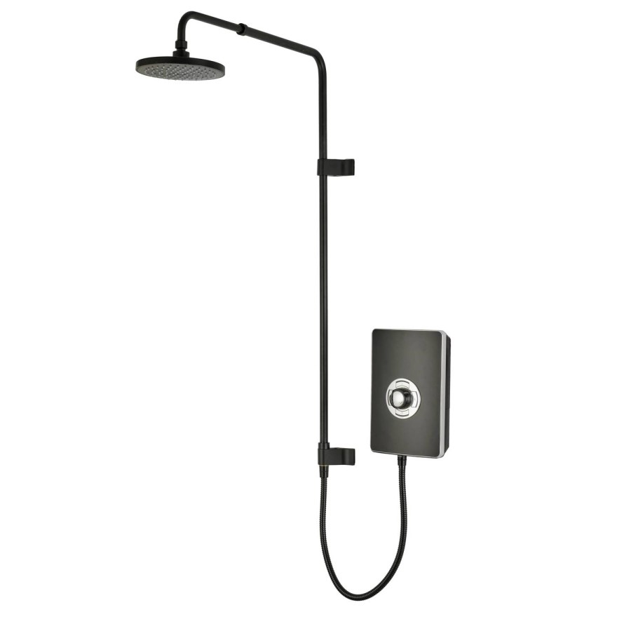 Triton 9.5kW Aspirante UNIQ&reg; Electric Shower - Matt Black