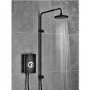 Triton 9.5kW Aspirante UNIQ&reg; Electric Shower - Matt Black
