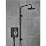 Triton 9.5kW Aspirante UNIQ&reg; Electric Shower - Matt Black