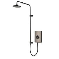 Triton 9.5kW Aspirante UNIQ&reg; Electric Shower - Dark Grey Effect