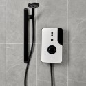 GEENLB91 Triton Enlight 9.5kW Thermostatic Electric Shower with Back to Wall Kit - White