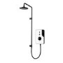 Triton - ENlight Electric Shower Black 9.5kW with UNIQ&reg; White Kit