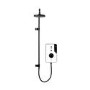 Triton - ENlight Electric Shower Black 9.5kW with UNIQ&reg; White Kit