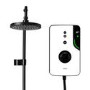 Triton - ENlight Electric Shower Black 9.5kW with UNIQ&reg; White Kit