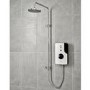 ENlight Thermostatic Electric White 9.5kW with UNIQ&reg; Chrome