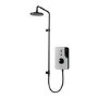 Triton - ENlight Electric Shower Black 9.5kW with UNIQ&reg; Grey Kit