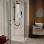 Triton - ENlight Electric Shower Brass 9.5kW with UNIQ&reg; White Kit