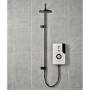 Triton - ENlight Electric Shower Brass 9.5kW with UNIQ&reg; White Kit