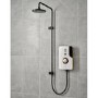 Triton - ENlight Electric Shower Brass 9.5kW with UNIQ&reg; White Kit