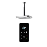 Triton ENVi 9.0KW Electric Shower With Ceiling Fed Fixed Head Kit - Chrome