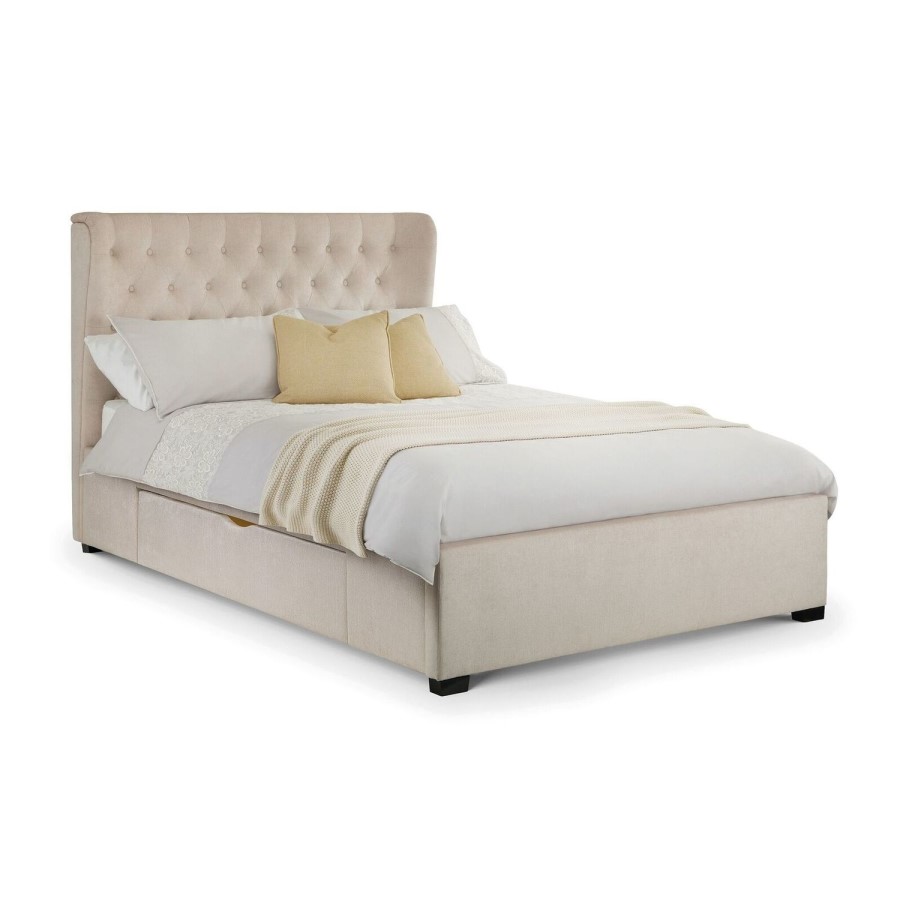 Julian Bowen Geneva Double 2 Drawer Storage Bed