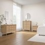 ONLY OPENED - Solid Wood 2-Drawer Bedside Table - Georgie