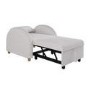 Beige Boucle Chair Bed - Gene 