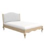 GRADE A1 - French Blue Linen King Size Bed Frame - Genevieve