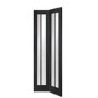 Worcester Internal Oak Bi-Fold Door with Clear Glass - Unfinished, 1981 x 762 x 35 mm