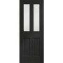 Internal Oak Malton Door with Clear Bevelled Glass - Unfinished, 1981 x 762 x 35 mm
