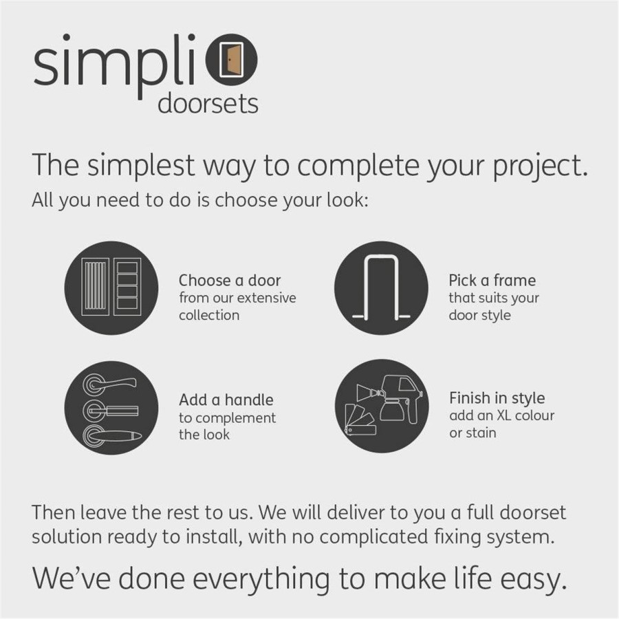 Internal Oak Glazed 4-Panel Shaker Door with Opaque Glass - Unfinished - 2040 x 926 x 40mm - 4 Light - XL Joinery