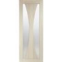 Internal Oak Verona with Obscure Glass - 2040 x 726 x 40 mm, Unfinished