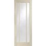 Worcester Internal Oak Fire Door with Clear Glass - 1981 x 762 x 44 mm, Unfinished