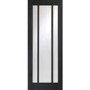 Worcester Internal Oak Fire Door with Clear Glass - 1981 x 762 x 44 mm, Unfinished