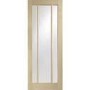 Worcester Internal Oak Fire Door with Clear Glass - 1981 x 838 x 44 mm, Unfinished