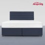 Airsprung Super King 2 Drawer Divan Bed with Comfort Mattress - Midnight Blue