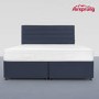 Airsprung Super King 4 Drawer Divan Bed with Comfort Mattress - Midnight Blue