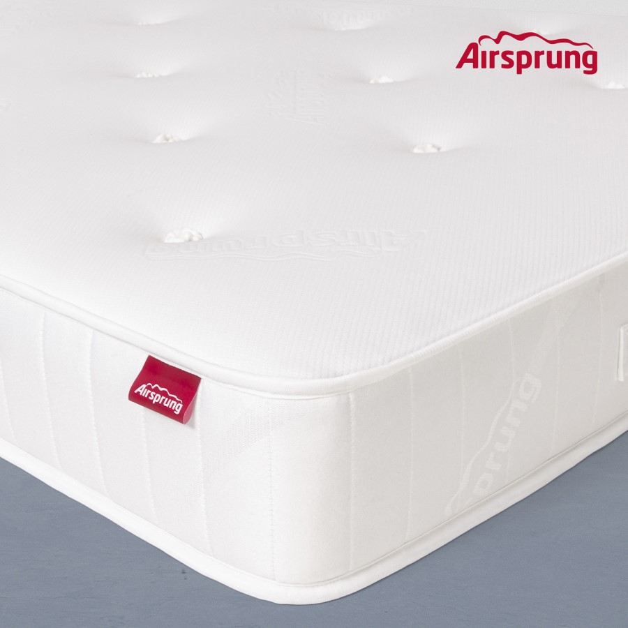 Single Extra Firm Rolled Open Coil Spring Mattress - Airsprung